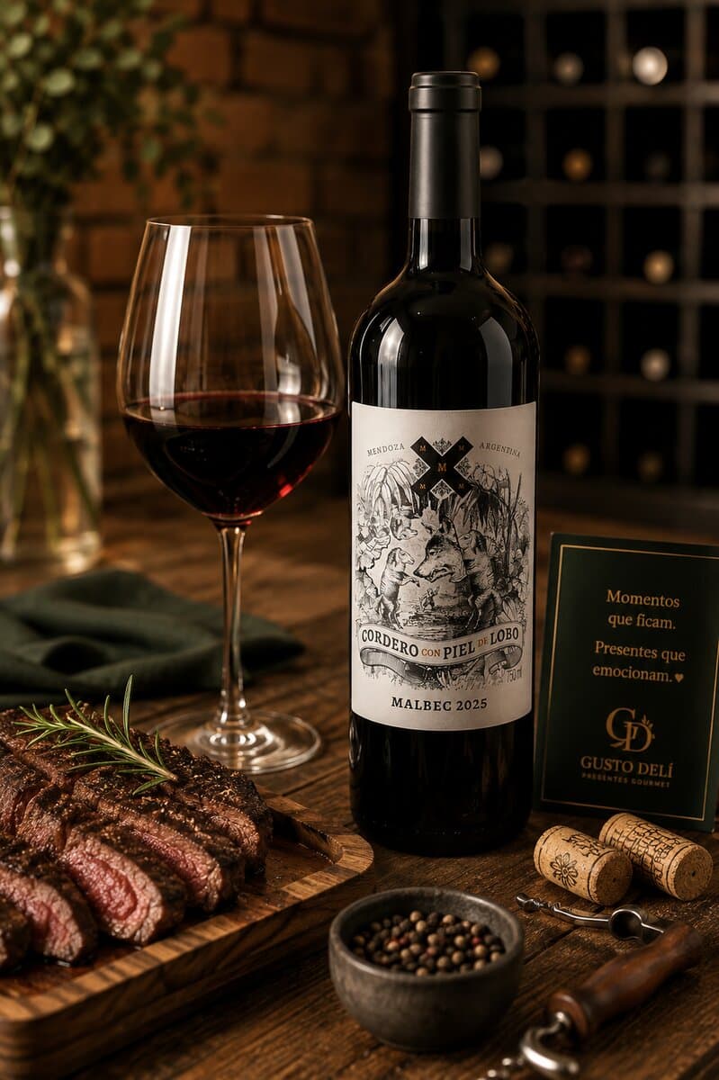 Cordero con Piel de Lobo Malbec 750 ml — foto 2 de 3