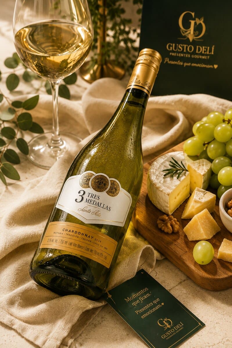 3 Medallas Chardonnay 750 ml — foto 5 de 5